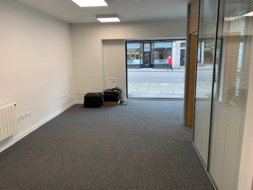 Refurbished interior at Seven Incorporated Trades following commercial fit-out works