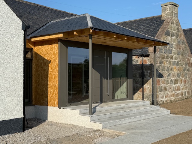 Rear extension works
